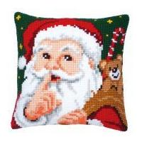 Vervaco Cross Stitch Kit Cushion Kit Santa