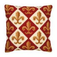 Vervaco Cross Stitch Kit Cushion Kit Geometric Design