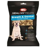 vet iq healthy treats breath dental dog treats