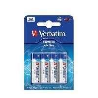 Verbatim AA Alkaline Batteries (4 Pack)