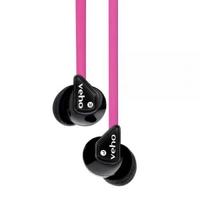 Veho 360 Z-1 Flex Stereo Noise Isolating In-Ear Earbud Earphones in Pink
