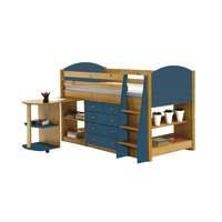 Verona Long Mid Sleeper Set 1 with Blue