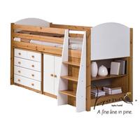 Verona Midsleeper Storage Set White