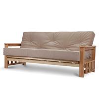 Vegas 2 Seater Futon Victoria Stone Supreme Mattress