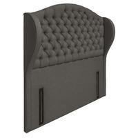 Venice Floorstanding Upholstered Headboard - Small Single - Slate