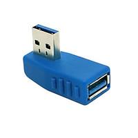 vertical angle 90 degree usb 30 male to female adapter converter coupl ...