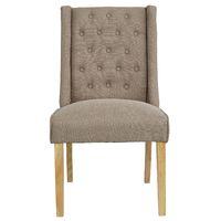 verona wing chair beige