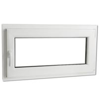 Ventana PVC oscilo-batiente triple cristal manilla izq 900x500 mm