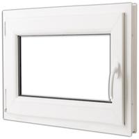 Ventana doble acristalado PVC oscilo-batiente manilla der 800x700mm