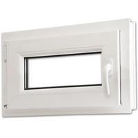 Ventana PVC oscilo-batiente triple cristal manilla der 600x400 mm