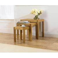 Verona Oak Nest Of Tables