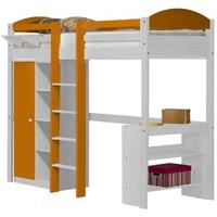 verona maximus white pine and orange with central ladder high sleeper  ...