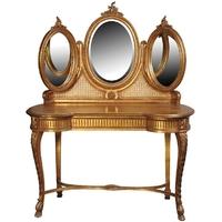 Versailles Triple Mirror Dressing Table