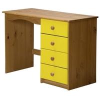 verona antique pine and lime 4 drawer dressing table