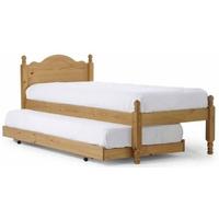 verona roma antique pine guest bed