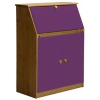 Verona Antique Pine and Lilac Hobby Desk