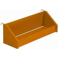 verona fano orange large shelf