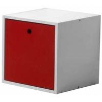 verona whitewash pine and red cube with lid