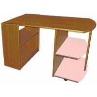 verona antique pine and pink mid sleeper pull out desk