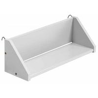 verona goro white large reversible clip on shelf