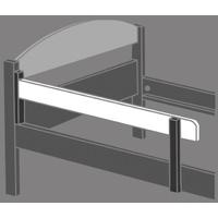 Verona Maximus Graphite Pine and White Mini Safety Rail