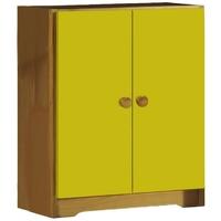 Verona Antique Pine and Lime Mid Sleeper Cupboard