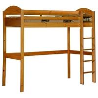 verona maximus antique pine high sleeper bed