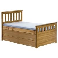 Verona Captains Ferrara Antique Pine Single Storage Bed