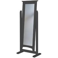 Verona Graphite Pine Large Cheval Mirror