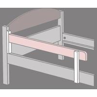 Verona Maximus Whitewash Pine and Pink Mini Safety Rail