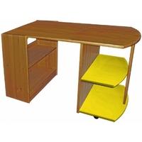 Verona Antique Pine and Lime Mid Sleeper Pull Out Desk