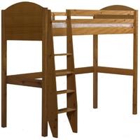 verona antique pine high sleeper bed