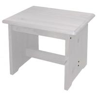 Verona Whitewash Pine Dressing Table Stool