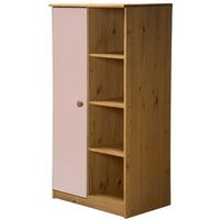 verona avola antique pine and pink with 1 door storage unit