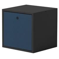 Verona Graphite Pine and Blue Cube with Lid