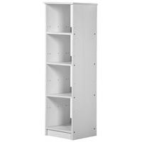 Verona Adrano Whitewash Pine Four Shelf Unit