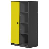 Verona Avola Graphite Pine and Lime with 1 Door Storage Unit