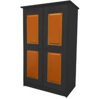 Verona Graphite Pine and Orange Tall Boy