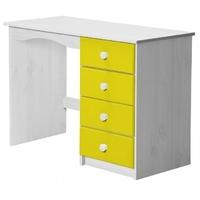 Verona Whitewash Pine and Lime 4 Drawer Dressing Table