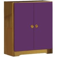 Verona Antique Pine and Lilac Mid Sleeper Cupboard