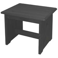 verona graphite pine dressing table stool