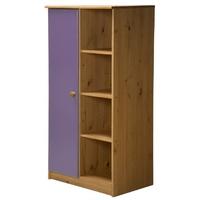 verona avola antique pine and lilac with 1 door storage unit