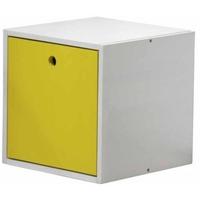 verona whitewash pine and lime cube with lid