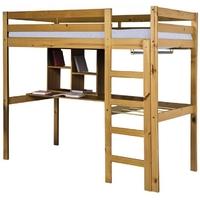 Verona Rimini Antique Pine High Sleeper Student Set