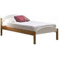 Verona Maximus Antique Pine and White Pine 3ft Single Bed