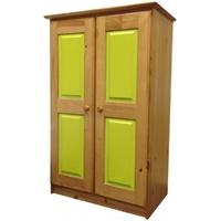 Verona Antique Pine and Lime Tall Boy