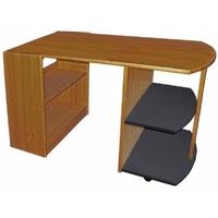 Verona Antique Pine and Graphite Mid Sleeper Pull Out Desk