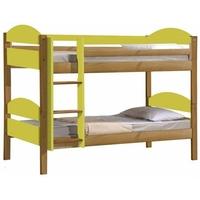 Verona Maximus Antique Pine and Lime 3ft Single Bunk Bed