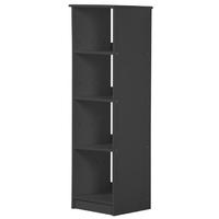 Verona Adrano Graphite Pine Four Shelf Unit