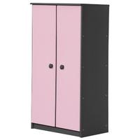 verona avola graphite pine and pink with 2 door storage unit